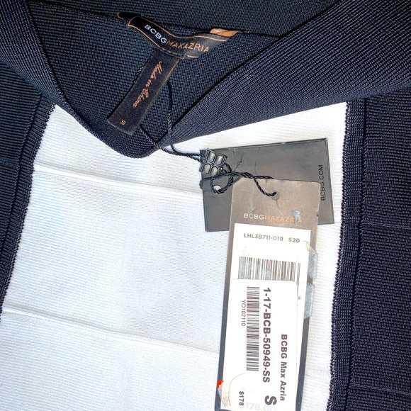 BCBG MAXAZRIA Black and White Size Small Skirt - Picture 2 of 4